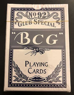 bcg 92 poker size
